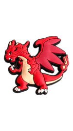 Αξεσουάρ για Διακόσμηση Παπουτσιών Crocs σχέδιο Κόκκινος Δράκος