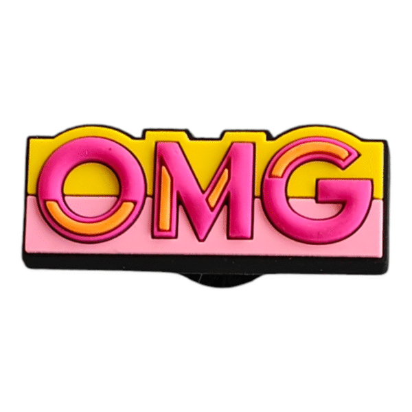 Αξεσουάρ για Διακόσμηση Παπουτσιών Crocs σχέδιο Omg