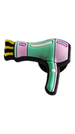 Αξεσουάρ για Διακόσμηση Παπουτσιών Crocs σχέδιο Πιστολάκι Μαλλιών