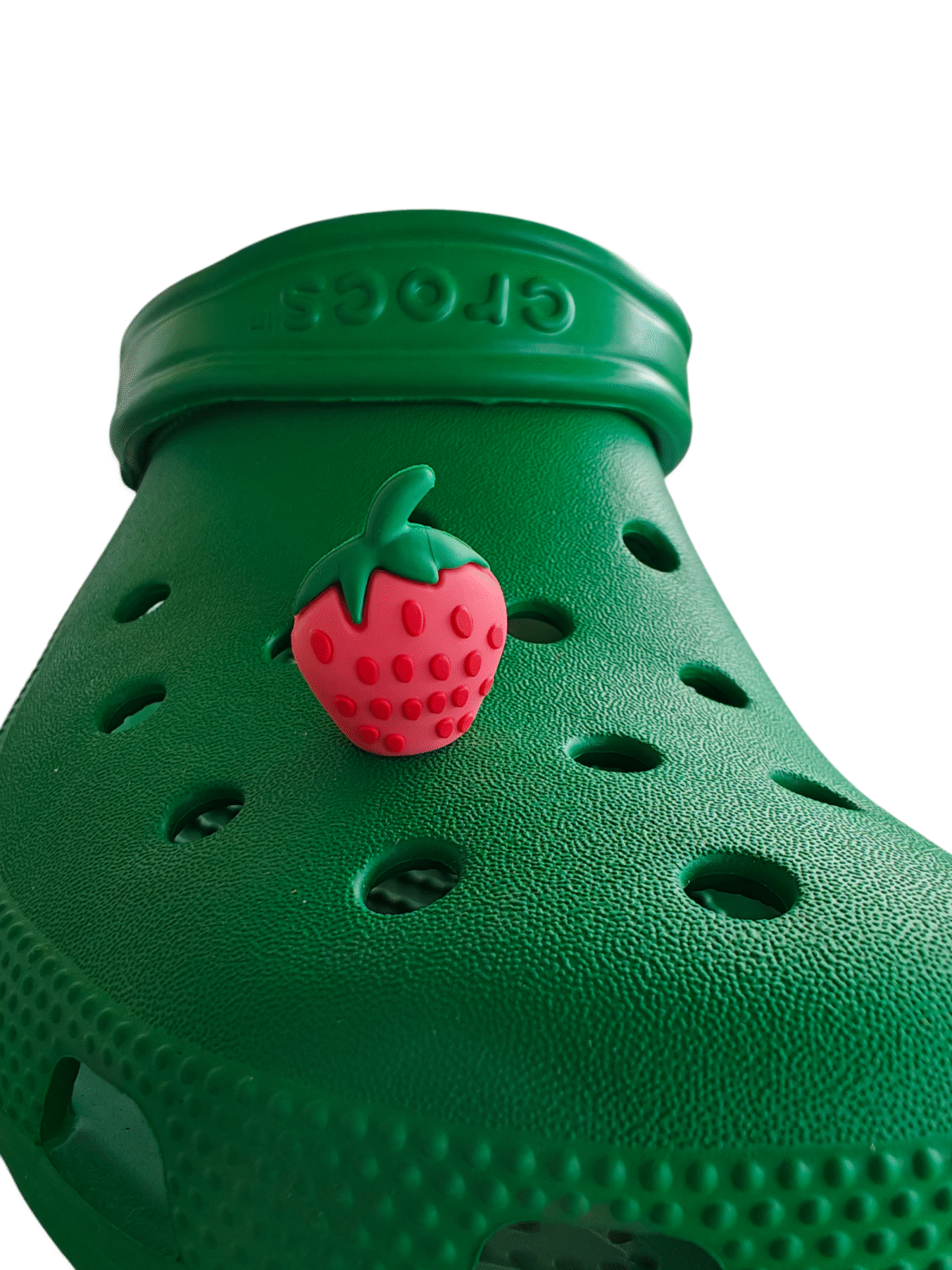 Αξεσουάρ για Διακόσμηση Παπουτσιών Crocs σχέδιο 3D Φράουλα Ροζ - Image 2