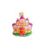 Αξεσουάρ για Διακόσμηση Παπουτσιών Crocs με Φωτάκια Led σχέδιο Παλάτι Ροζ