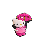 Αξεσουάρ για Διακόσμηση Παπουτσιών Crocs σχέδιο Hello Kitty με Ομπρέλα Μωβ