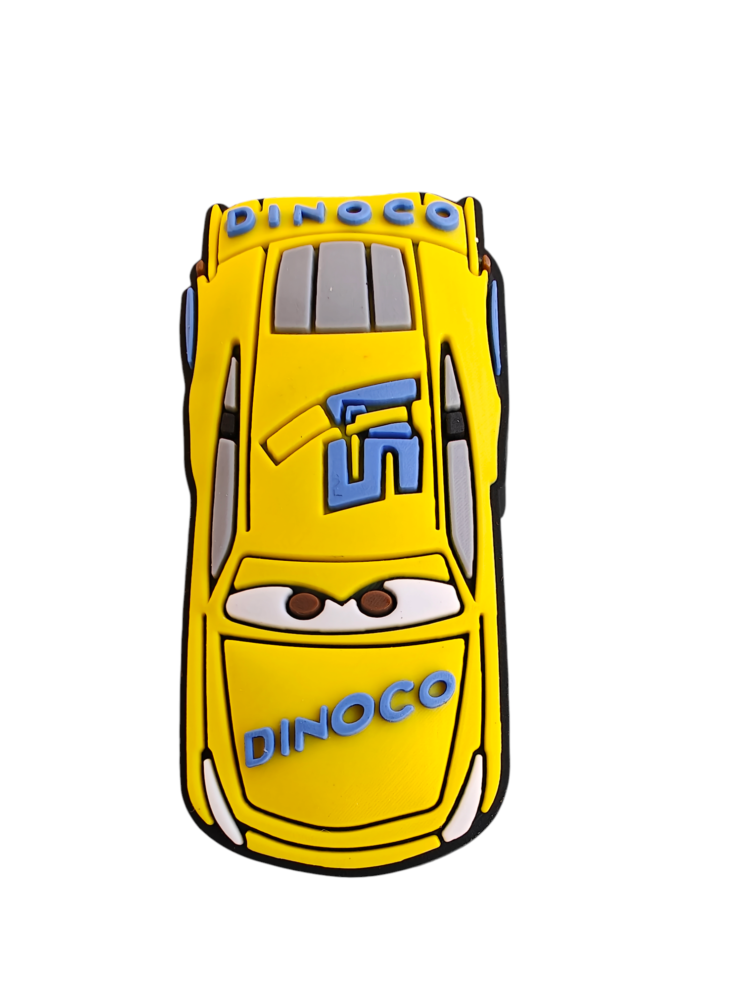 Photoroom-20250517_124012_20 Αξεσουάρ για Διακόσμηση Παπουτσιών Crocs σχέδιο McQueen Dinoco McQueen Αυτοκίνητο - Image 1