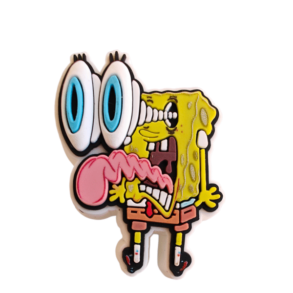 Αξεσουάρ για Διακόσμηση Παπουτσιών Crocs σχέδιο Bob Σφουγγαράκης Μάτια Έξω