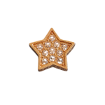 Μεταλλικό Αξεσουάρ για Διακόσμηση Παπουτσιών Crocs σχέδιο Small Star with Strass