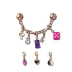 Μεταλλικό Αξεσουάρ για Διακόσμηση Παπουτσιών Crocs σχέδιο Αλυσίδα με Κρεμαστά Στοιχεία 4 - Image 2