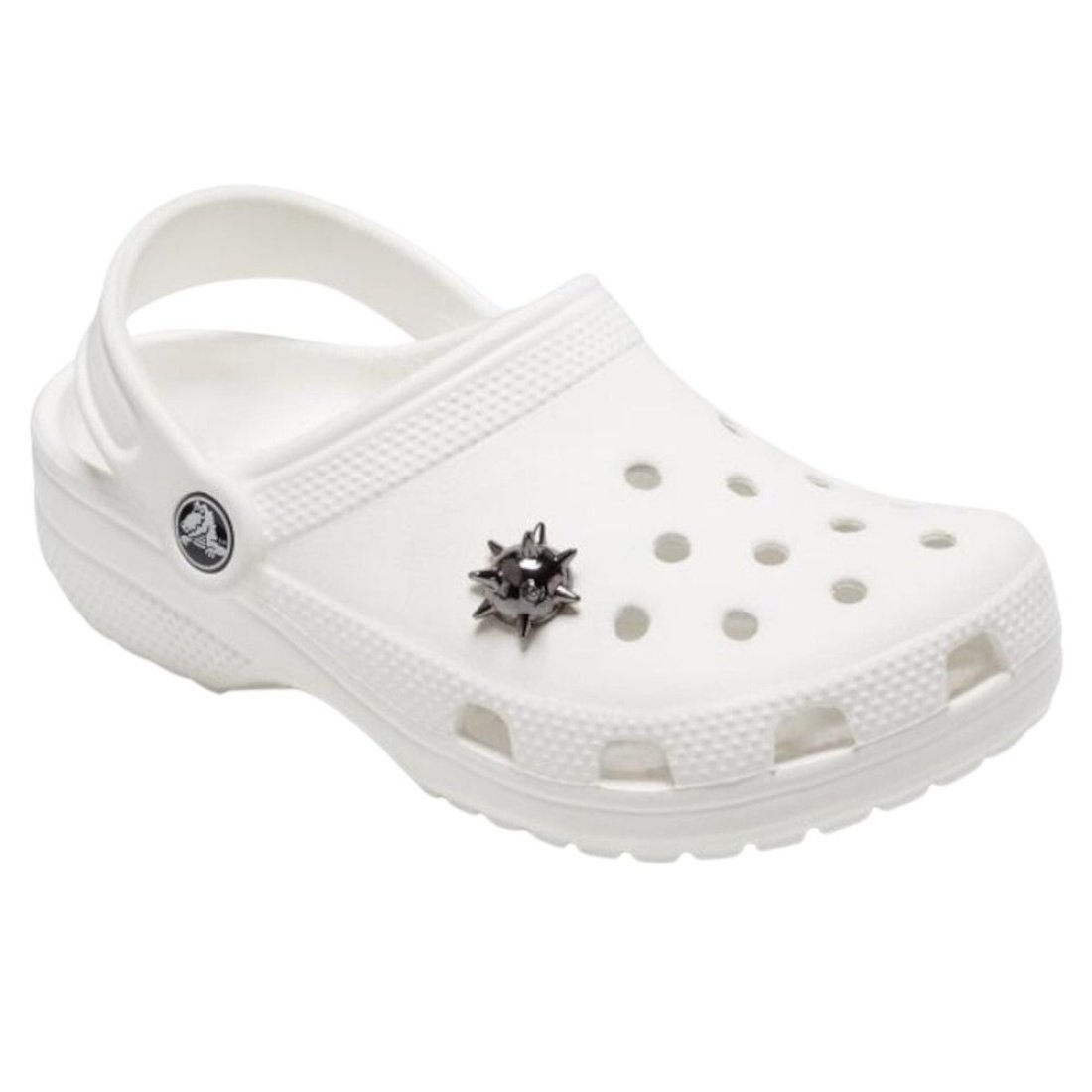 Μεταλλικό Αξεσουάρ για Διακόσμηση Παπουτσιών Crocs σχέδιο  Black Spikey Dome - Image 2