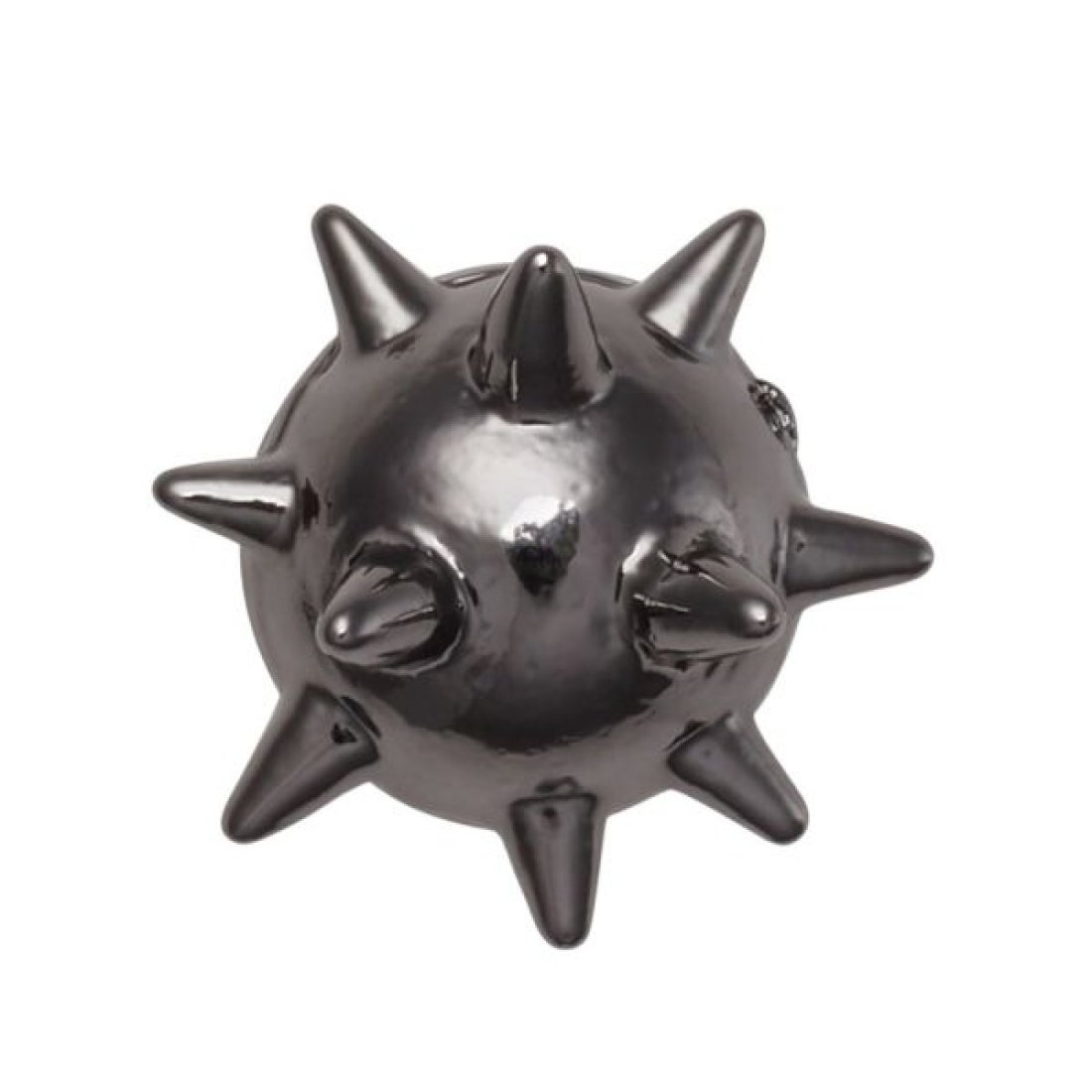 Μεταλλικό Αξεσουάρ για Διακόσμηση Παπουτσιών Crocs σχέδιο  Black Spikey Dome - Image 3