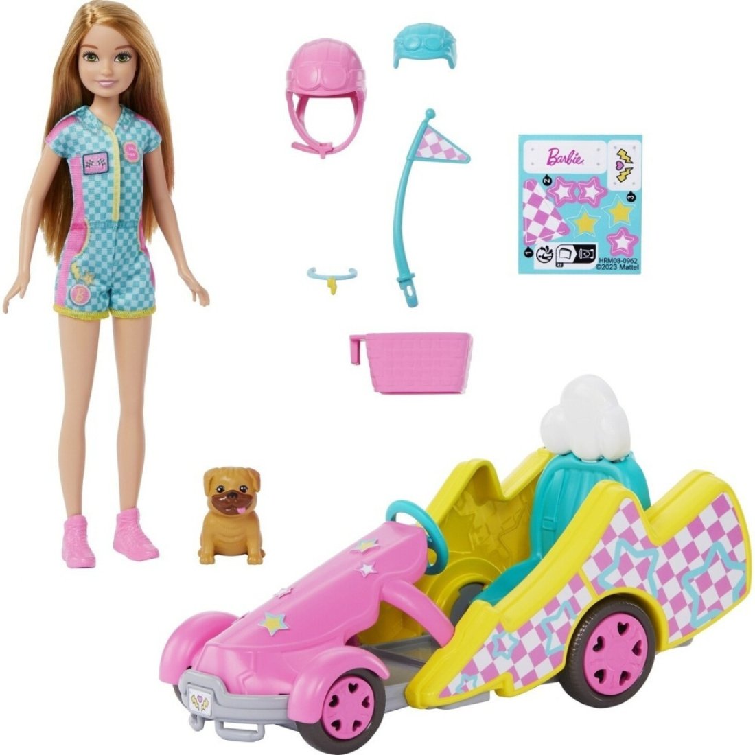 Barbie Κούκλα Stacie Doll With Go-Kart HRM08 - Image 2