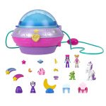 Mattel Παιχνίδι Μινιατούρα Polly Pocket Double Play Space Compact 15x28cm - Image 7