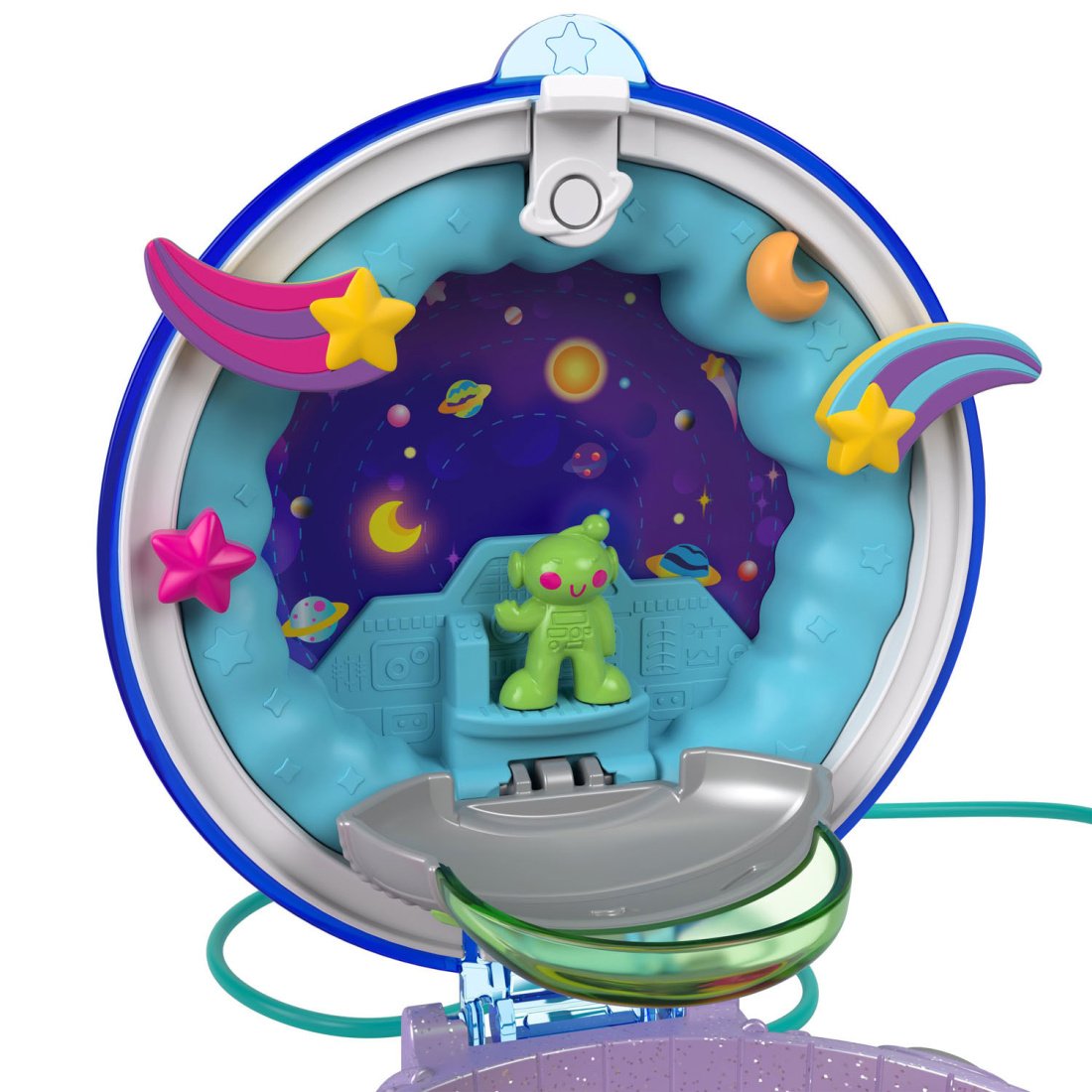 Mattel Παιχνίδι Μινιατούρα Polly Pocket Double Play Space Compact 15x28cm - Image 8