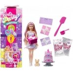 Mattel Barbie Party Unboxed Reveal Κούκλα Ξανθία Με Γαλλικό Μπουλντόγκ JFG70