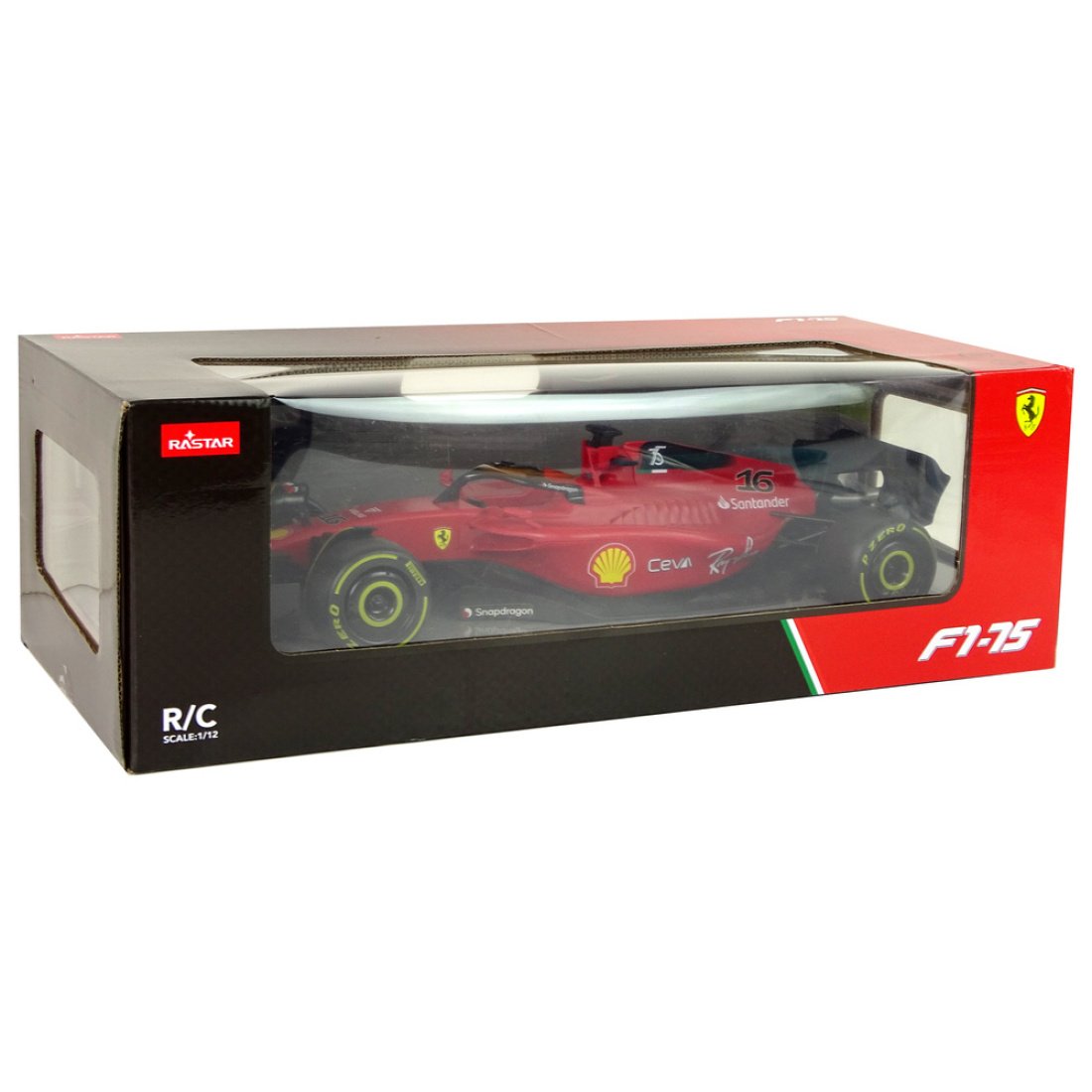 Rastar Αυτοκίνητο R/C Αγωνιστικό Ferrari F1 Rastar 1:12 Κόκκινο - Image 2