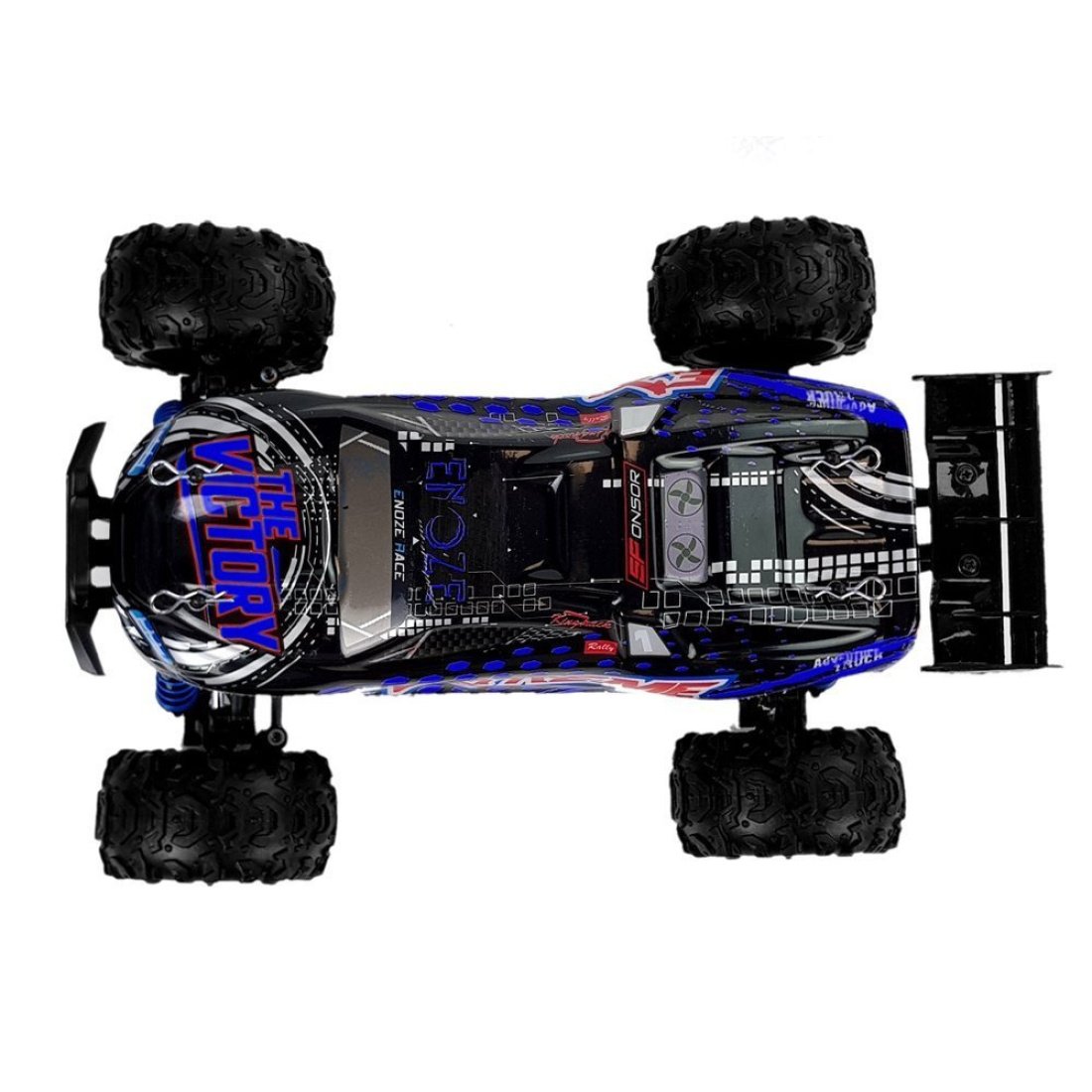 Αυτοκίνητο Αγωνιστικό Τηλεκατευθυνόμενο 1:18 Μπλε ENOZE 9302E Ταχύτητα 45 km/h - Image 3