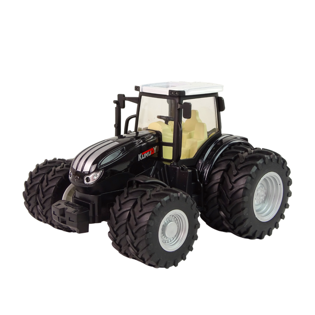 LeanToys Τρακτέρ Τηλεκατευθυνόμενο R/C Μαύρο 2,4G 1:24 Μεταλλικό - Image 2