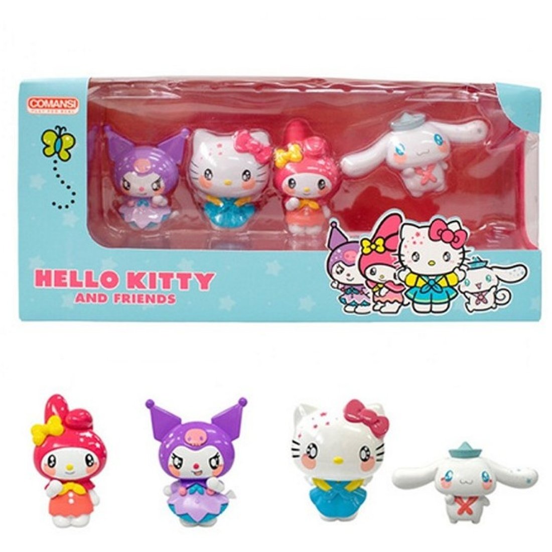 Μινιατούρες Hello Kitty & Friends (σετ δώρου 4 τεμ.) - Comansi #Y90421 - Image 2