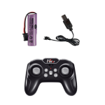 Εκσκαφέας Τηλεκατευθυνόμενος 11channel Με Επαναφορτιζόμενες Μπαταρίες Μαύρο 1:14 - Image 3