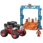 Mega Bloks Hot Wheels Monster Trucks Smash n' Crash Bone Shaker 151 τεμάχια (HKF87) - Image 2