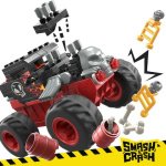 Mega Bloks Hot Wheels Monster Trucks Smash n' Crash Bone Shaker 151 τεμάχια (HKF87) - Image 5
