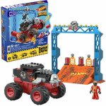Mega Bloks Hot Wheels Monster Trucks Smash n' Crash Bone Shaker 151 τεμάχια (HKF87) - Image 4