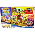 Πίστα Hot Wheels Monster Trucks Power Smashers Charge & Chase Challenge 33x50,5cm