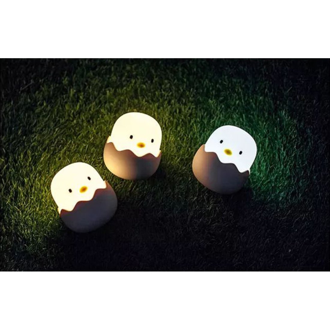 Φωτάκι Νυκτός LED Chicken Μπεζ Κοτοπουλάκι - Image 4