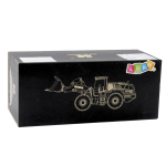 Μεταλλική  Μπουλντόζα Φορτωτής Μεταλλικό Huina 1:50 Κίτρινο - Image 3