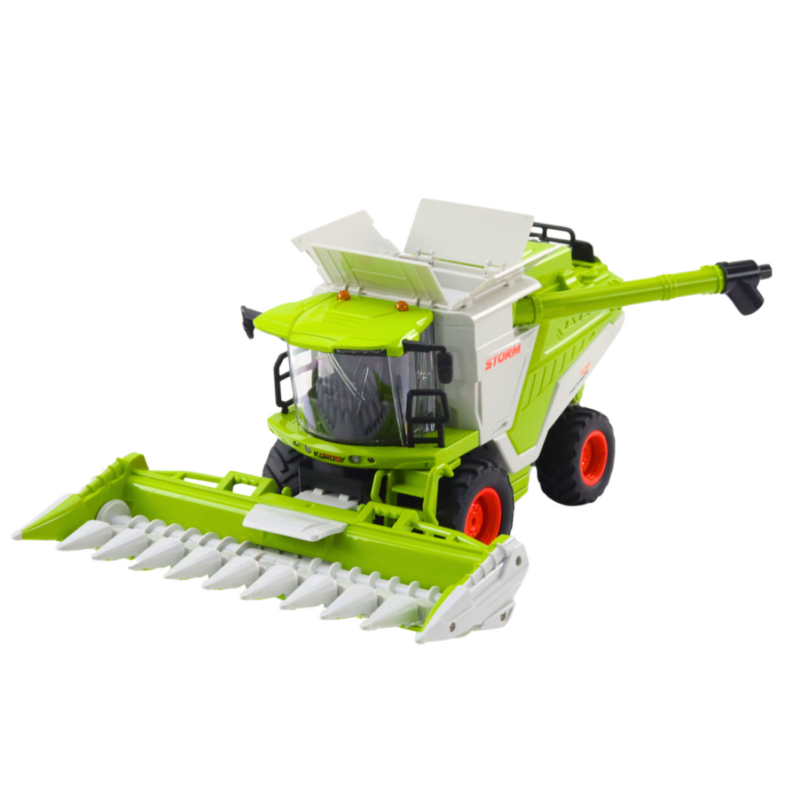 Θεριζοαλωνιστική Μηχανή Κουμπίνα με Κεφαλή για Καλαμπόκι Τηλεκατευθυνόμενη Header Harvester Remote Controlled RC Smoke Effect 2.4G - Image 2