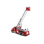 Τηλεκατευθυνόμενο Πυροσβεστικό όχημα 60cm Επεκτάσιμη περιστρεφόμενη σκάλα R/C Sound Siren Light - Image 5