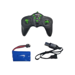 Τηλεκατευθυνόμενος Εκσκαφέας Φορτωτής RC Φώτα Ήχος Πράσινο Huina 1:14 - Image 4