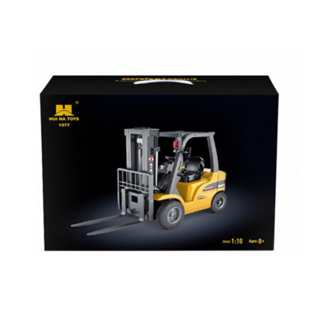 Τηλεκατευθυνόμενο Περονοφόρο με Τηλεχειριστήριο Μεταλλικό Κίτρινο 1:10 R/C - Image 5