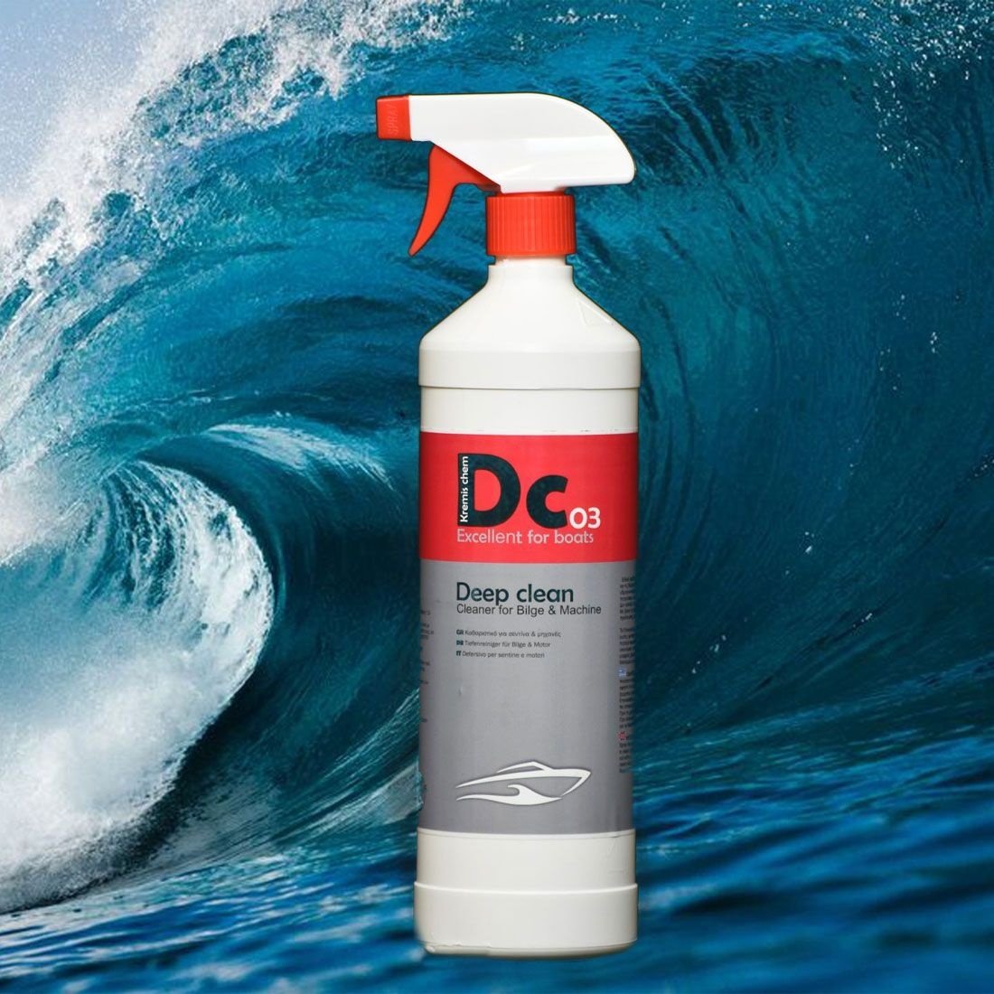 Dc03 1L Deep clean Cleaner for Bilge & Machine, Καθαριστικό για σεντίνα & μηχανές - Image 2