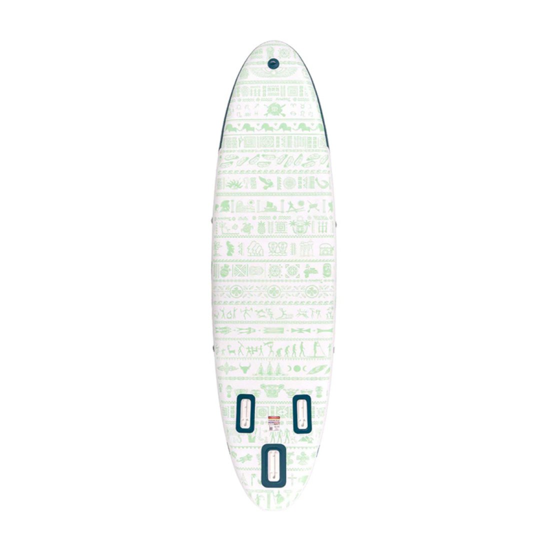 Funwater Φουσκωτή Σανίδα SUP με Μήκος 3.2m Πράσινη SUPFW05D - Image 3